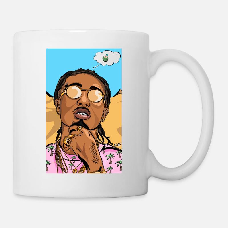 Ich liebe dich mit COCO - Tasse - Weiß
