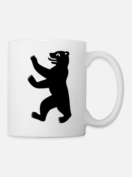 Berliner Bär - Tasse - Weiß