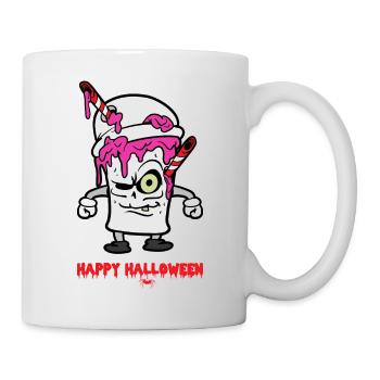 Halloween monstre Zombie Horreur Trick or Treat - Mug blanc - blanc - Droite