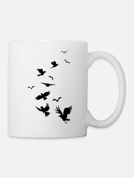 Departure of the Raven - Mug - white