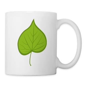 Linde - Tasse - Weiß - Rechts