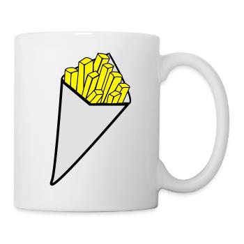 Cornet de Frites - Mug blanc - blanc - Droite