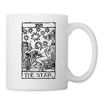 The Star Tarot Card - Mug - white - Right
