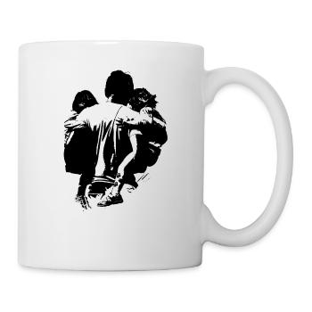 Dad Daughter Father Child Pride - Mug - white - Right