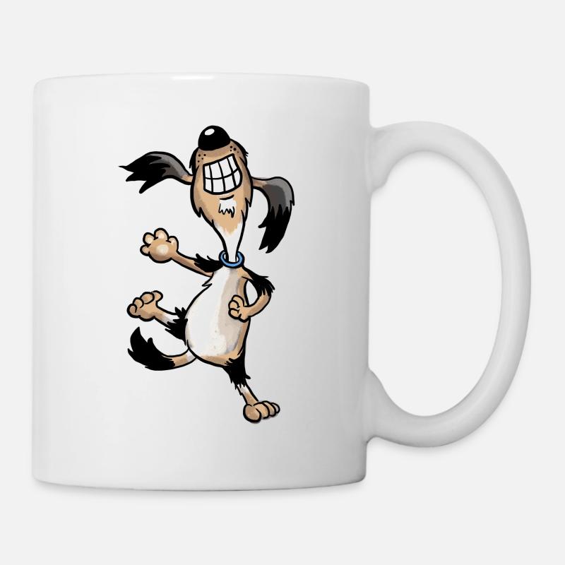 Dancing dog - Mug - white
