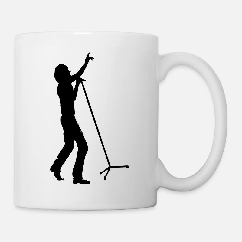 singer - Tasse - Weiß