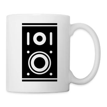 music_speaker_box_pi1 - Tasse - Weiß - Rechts