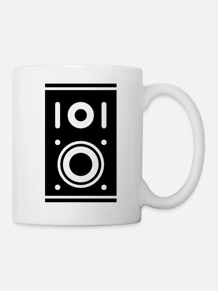 music_speaker_box_pi1 - Tasse - Weiß