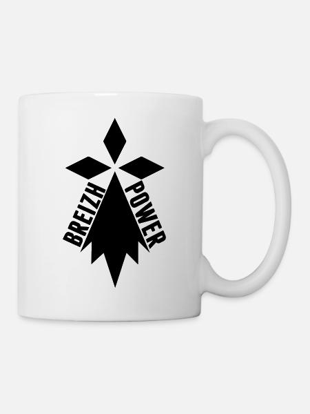 Breizh Power - Mug blanc - blanc