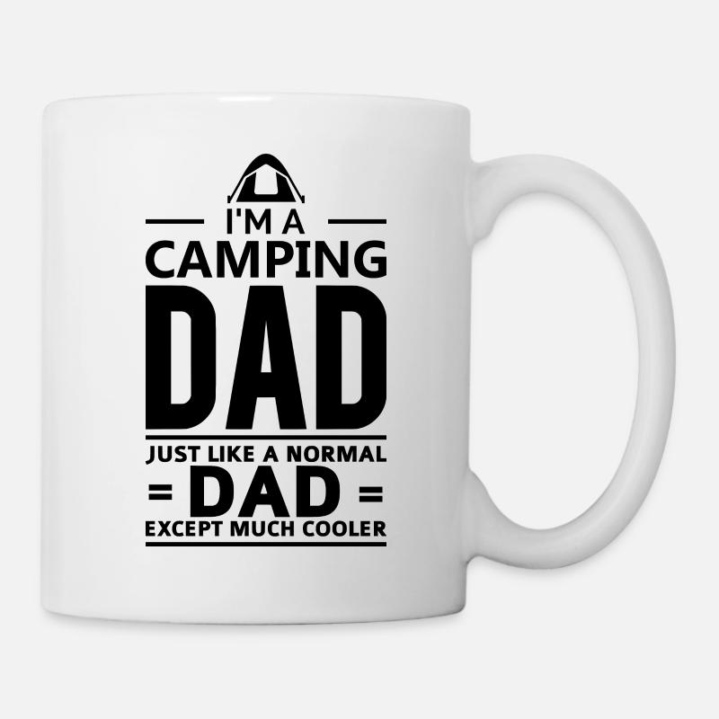 CAMPING DAD - Mug - white