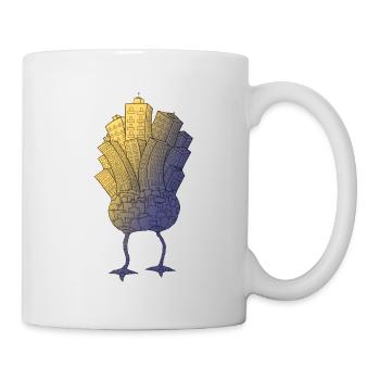 Metal Welt - Tasse - Weiß - Rechts