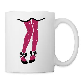 Girl - Heels - high heels - shoes - legs - 2C - Mug - white - Right