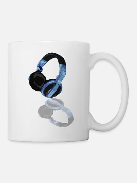 Casque DJ 2.0 - Mug blanc - blanc