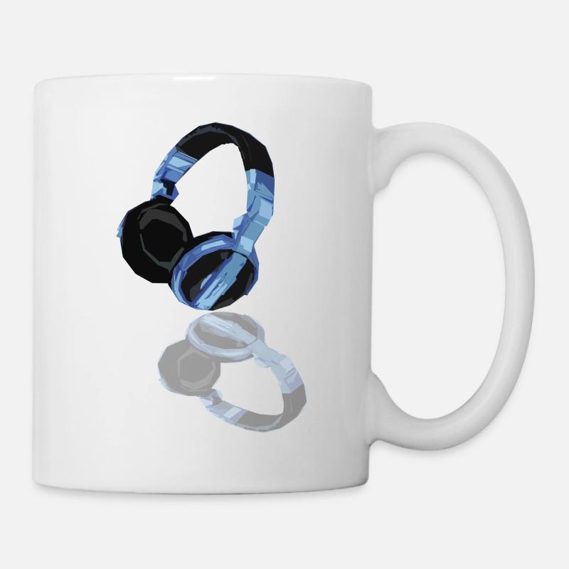 DJ Headphones 2.0 - Mug - white