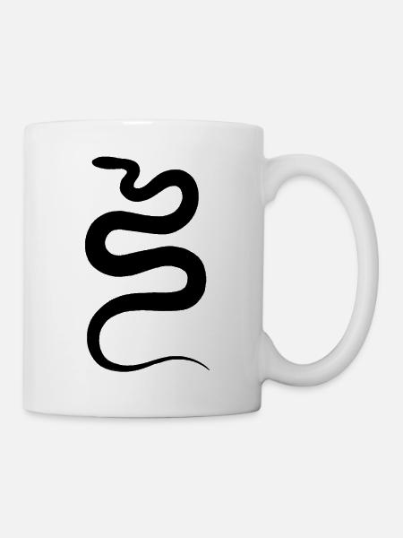 Snake - Mug - white