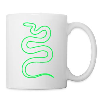 serpent - Mug blanc - blanc - Droite