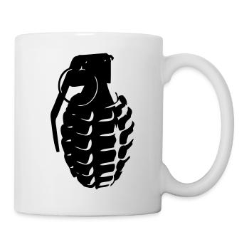 eiergranate - Tasse - Weiß - Rechts