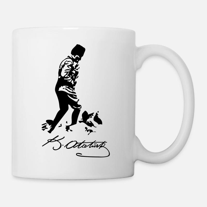 atatuerk1 - Tasse - Weiß