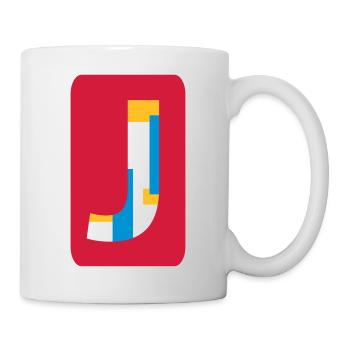 Letter J - Mug - white - Right