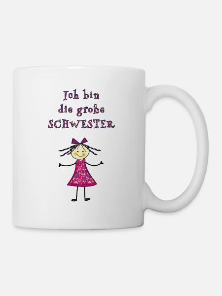 the big sister - Mug - white