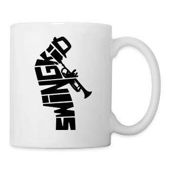 Swing Jazz - Tasse - Weiß - Rechts