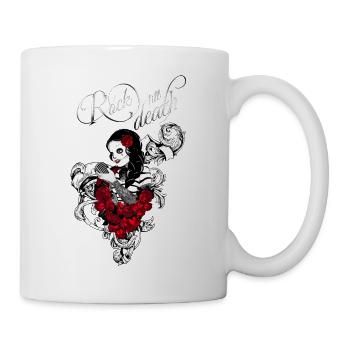 Rock till death Version 2 - Tasse - Weiß - Rechts