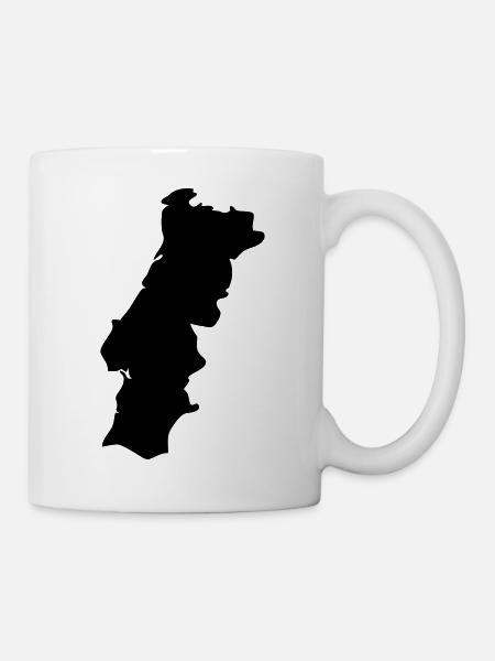 Portugal - Mug blanc - blanc