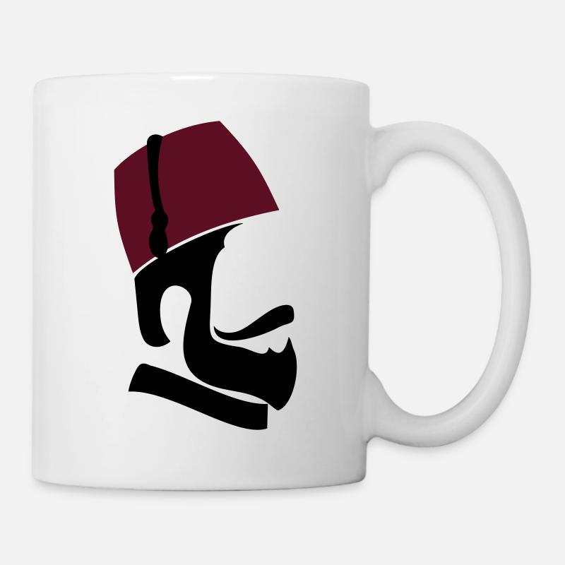 Homme ottoman - Mug blanc - blanc