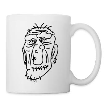 Old Man - Tasse - Weiß - Rechts