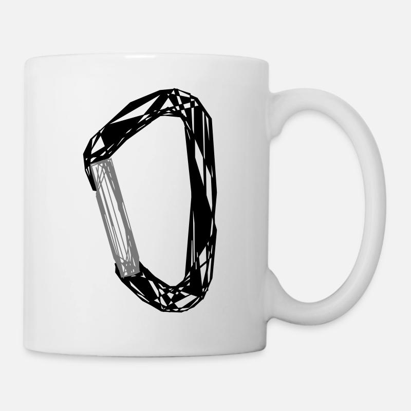 Karabiner - Tasse - Weiß