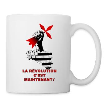 breizh england revolution - Mug - white - Right