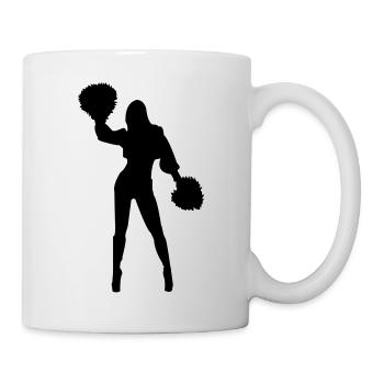 cheerleading - Mug blanc - blanc - Droite