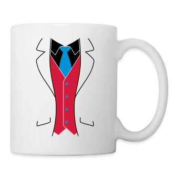 Tuxedo Smoking - Mug blanc - blanc - Droite
