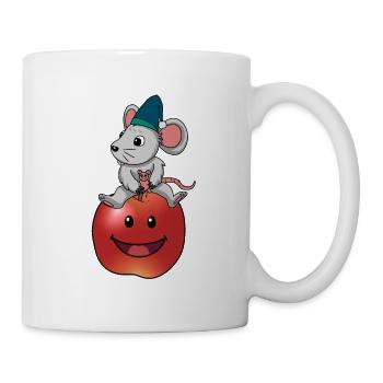 Souris Souris Animaux Rongeurs Enfants Bébés rongeurs - Mug blanc - blanc - Droite