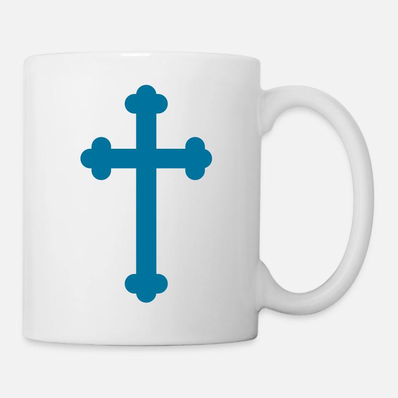 Croix - Mug blanc - blanc