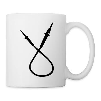 Électricien - Mug blanc - blanc - Droite