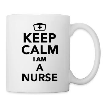 Keep calm I'm a Nurse - Mug - white - Right