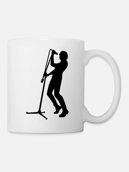 Sänger - Tasse - Weiß