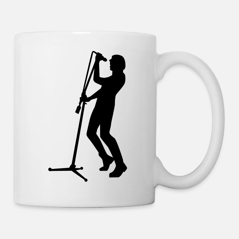 Sänger - Tasse - Weiß