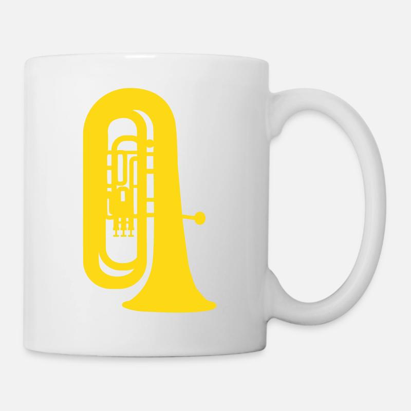 Tuba - Mug blanc - blanc