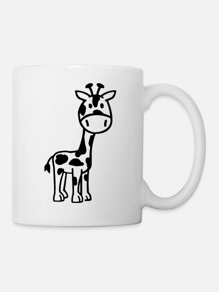 Giraffe - Mug - white