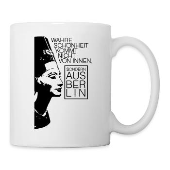 Wahre Schönheit - Berlin - Tasse - Weiß - Rechts