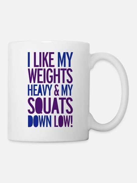 Squat - Tasse - Weiß