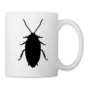 Kakerlake - Tasse - Weiß - Rechts