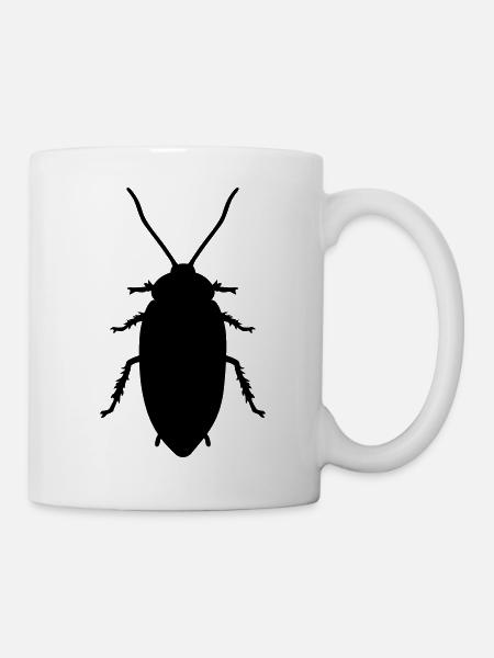 Kakerlake - Tasse - Weiß