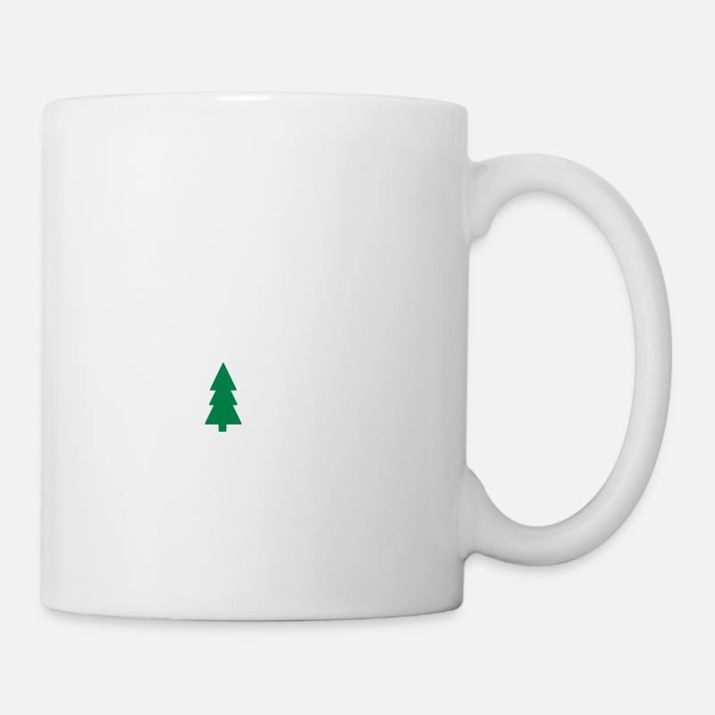 wandern - Tasse - Weiß
