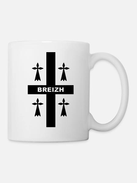 breizh bretagne 04 - Mug blanc - blanc