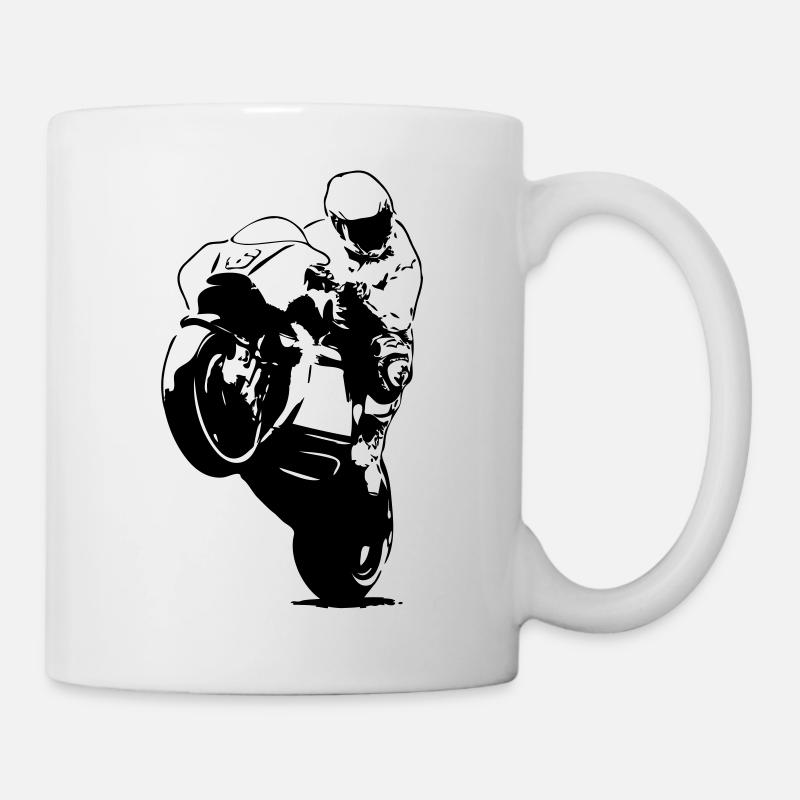 Moto-GP Racing - Mug blanc - blanc
