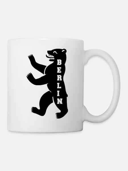 berlin - Tasse - Weiß