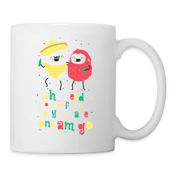 Amigos - beste Freunde - Tasse - Weiß - Rechts